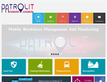 Tablet Screenshot of patrol-it.com
